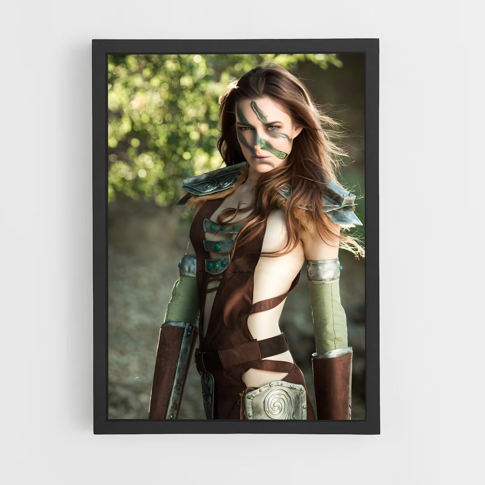 Poster Aela de the – affiche Skyrim (vue 2)